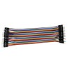 Heevhas 80pcs 40Pin Jumper Wire Cable Breadboard Ribbon Cables 15