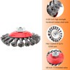 ChgImposs Wire Wheel 6 Pack 4 Inch Angle Grinder Wire