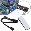 eMagTech 2pcs 5 Port PWM Fan Hub Splitter Speed Controller