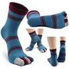 CaiDieNu - Calcetines deportivos de algodón para hombre, 5 pares,