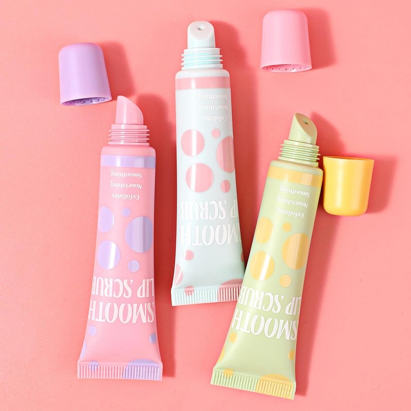 Los tratamientos labiales Smooth Lip Scrub mejoran color natural mientras