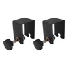Set of 2 Drawer Front Mounting Clamps, Cabinet Front Hardware