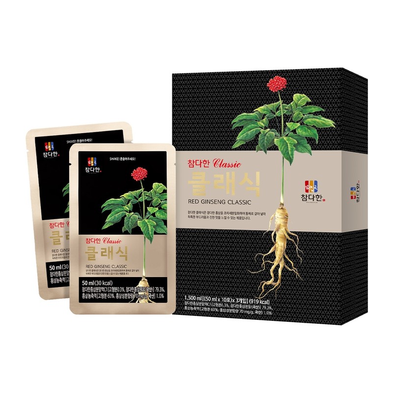 Chamdahan Classic Red Ginseng Extract Parents’ Gift 30 packets, 1