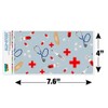 GRAPHICS & MORE Nurse Doctor Pattern Healthcare Stethoscope Thermometer Automotive