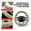 Funda Cubre Volante Filo Cromo Gama Alta Forma Redondo 38cm