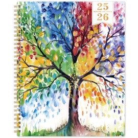 2025-2026 Monthly Planner - Monthly Planner from January 2025 - December 2026, 2025-2026 Monthly Planner 8.5'' x 11'', 2025 Planner with Double-Side Pocket, Monthly Tabs