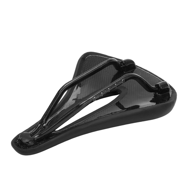 155mm Widen Carbon Fiber Leather Bicycle Saddle Cushion Hollow Cycling