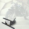 MaxxHaul 80077 Standard Motorcycle Wheel Chock with Pivoting Cradle