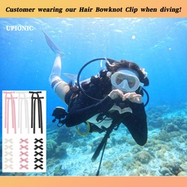 Mini Hair Bowknot Barrettes for Women Girls, Cute Hair Clips Small Alligator Long Tail Hair Ribbon for Teens, Women Hair Accessories-1 Styles-30p-Pink White Blue