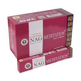 Golden Nag Meditation Incense 15 g