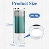 300ml Soap Dispenser Wall Mounted White Liquid Soap Dispenser Stick