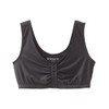Women’s Front Snap Closure Adaptive Bra - Black 2XL