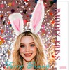 Pink Bunny Ears Furry Rabbit Ears Cute Fluffy Easter Bunny