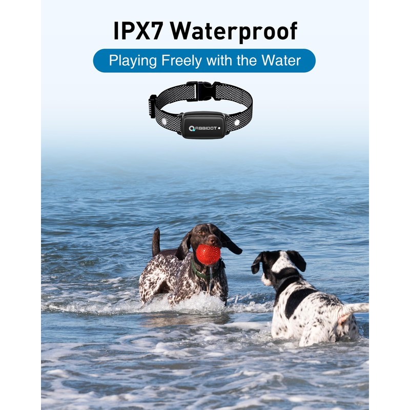 ABBIDOT Dog Shock Collar, 3300 FT Dog Training Collar with