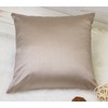 Aiking Home 20x20 Inches Faux Silk Square Throw Pillow Cover,