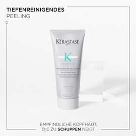 Kérastase Symbiosis, Exfoliating Anti-Dandruff Hair Care, Exfoliating for Sensitive and Flaky Scalps, Sulphate-Free, Micro Exfoliating Cellulaire, 200 ml