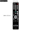 RC-1235 Replacement Remote Control Compatible with Denon Network Stereo Receiver