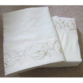 Regency Luxury Microfiber Embroidered Queen Sheet Set