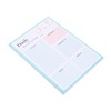 TEHAUX Daily Planner Notepad Removable Tearable Memo Pad for Office