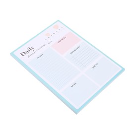 TEHAUX Daily Planner Notepad Removable Tearable Memo Pad for Office Use for Task Management and Scheduling Thick Smooth Writing