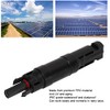 2 conectores solares, 20A IP67 resistente al agua MC4 portafusibles