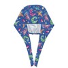 Cute Funny Anime Dinosaur Dino Space Galaxy Blue Working Cap