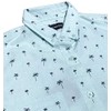 Molokai Fun Novelty Button Down Shirts (Palm Trees Pattern (Mint