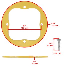 MTD Cub Cadet Deck Spindle Reinforcement Ring For MTD Cub Cadet 918-04217 618-04217 918-3129
