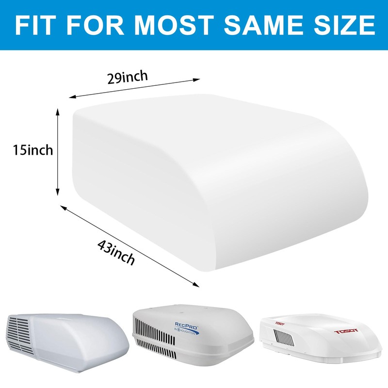 RV Air Conditioner Cover Camper Trailer AC Unit Cover for