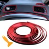 Spurtar Car Interior Trim Strip – Red Interior Decorative Molding
