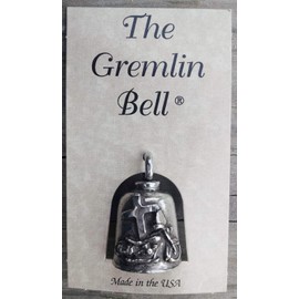 All American Gremlin Bells-Jesus Rides with Me Gremlin Bell for Bikers and Riders