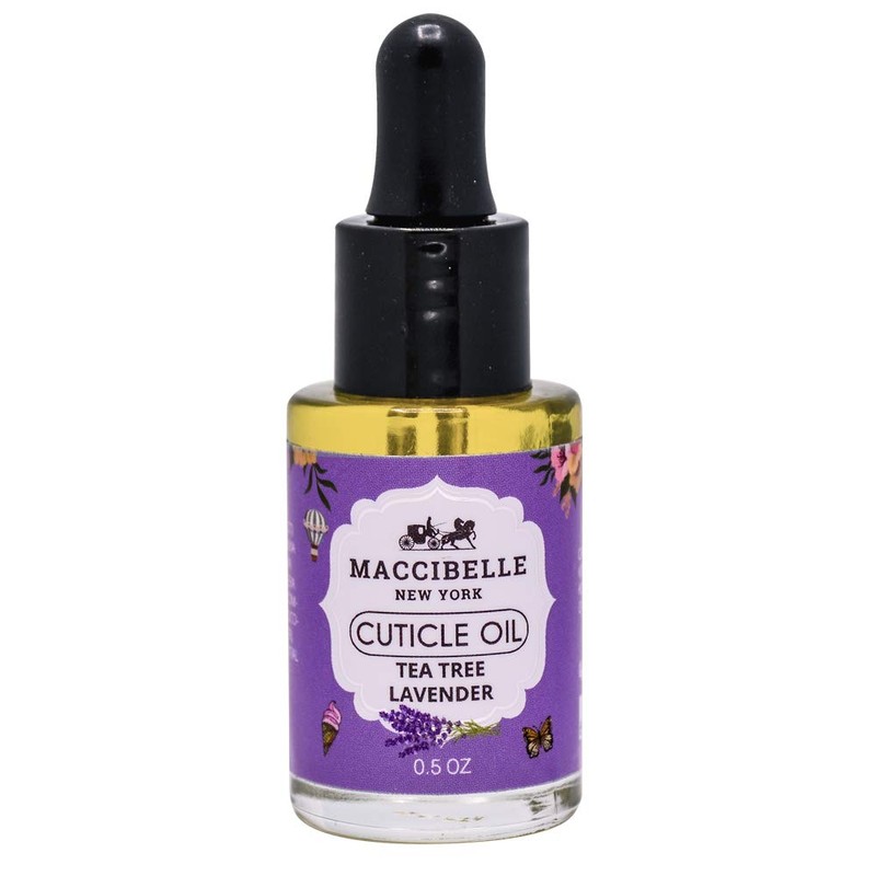 Cuticle Oil 15ml Tea Tree Lavender Heals Dry Cracked Cuticles