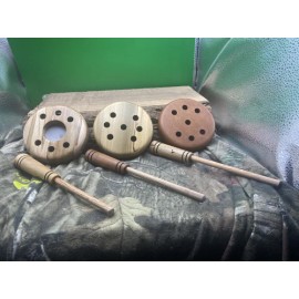 Unbranded glass turkey pot calls