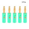 sourcing map 4mm Banana plugs Speaker Wire Cable Screw Plugs