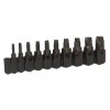 LISLE 61980 10-Piece Stripped Screw Extractor Set