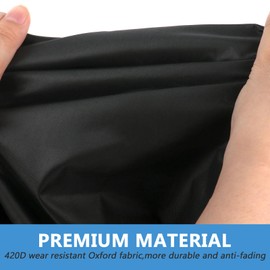 Guisong Cubierta de parrilla plana impermeable para parrilla de gas Royal Gourmet de 8 quemadores con mesas laterales hacia abajo, cubierta resistente a la intemperie para proteger la parrilla de barbacoa/parrilla de propano/parrilla al aire última inter