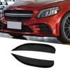 2pcs Front Bumper Canard Fin Replacement for MercedesBenz CClass W205