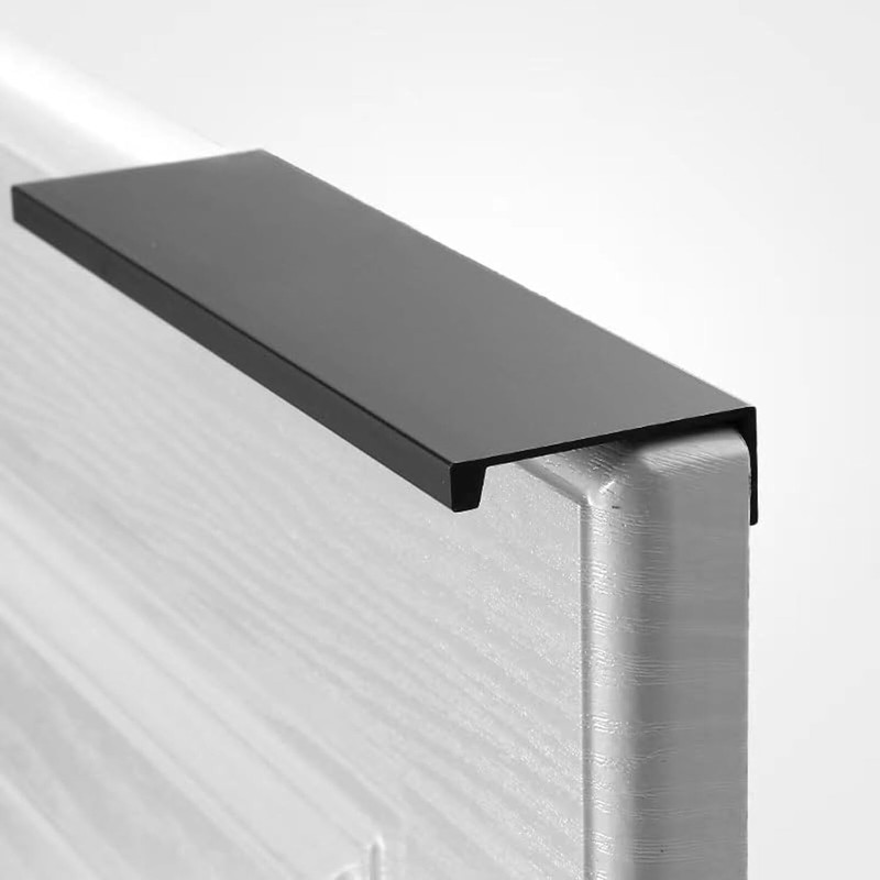 KYRYD Concealed Kitchen Door Handles，4 Pack Concealed Kitchen Cupboard Handles,20mm