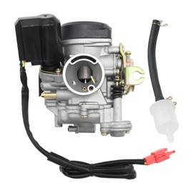 JUUDDENPARTS PD18J Carburettor, Replacement for Scooter 4 Stroke GY6 49cc 50cc 139QMB 139QMA, Replacement for Jonway Replacement for Baja Replacement for Jmstar More