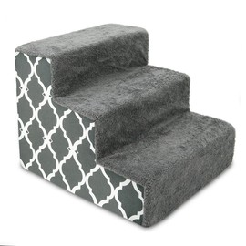 Best Pet Supplies Pet Steps and Stairs with CertiPUR-US Certified Foam for Dogs and Cats