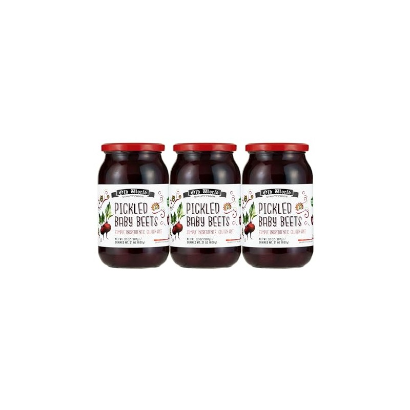 Old World Quality Foods Pickled Veggie – 3 Jars –