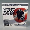 Maxx Air Electric Attic Fan 1300-CFM Mill Powered Gable Mount