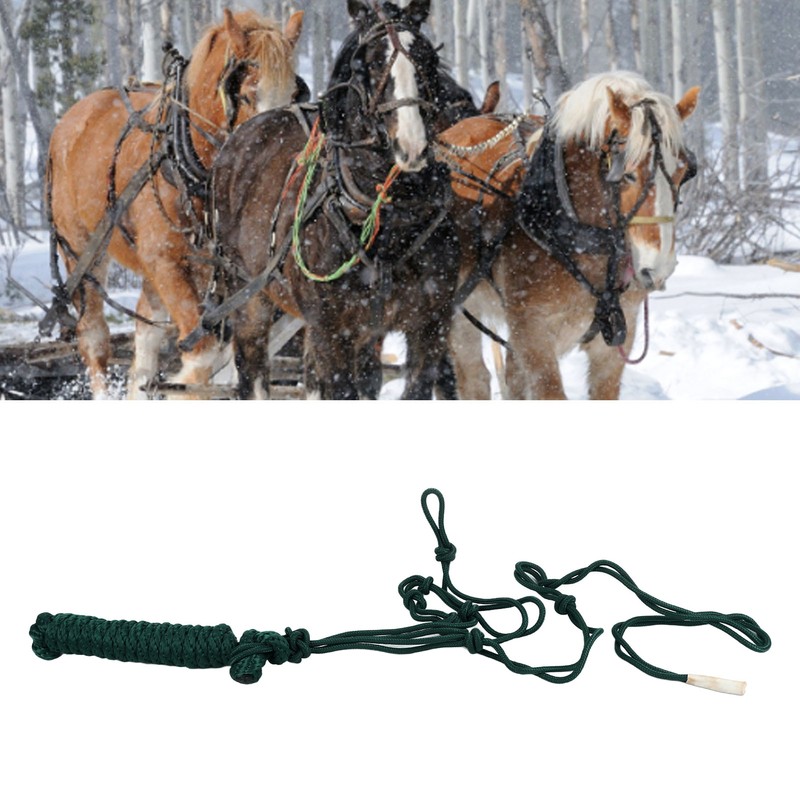 Rope Halter Multi Knots Safe Wearable Weaving Polyester Horse Halter