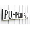 Pumpkin Patch Sign | Carved in a 48"x8" Solid Wood