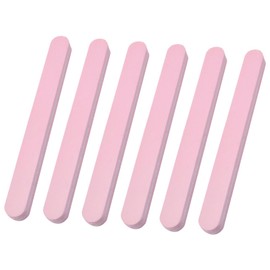 WOONEKY Home Nail Art Supplies 6pcs Nail Files and Nail Grinder Pink Manicure Kit for Women Portable and Easy to Use