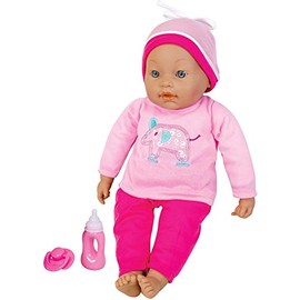 Lissi 16" Interactive Baby Doll with Accessories, 16 inches , Pink
