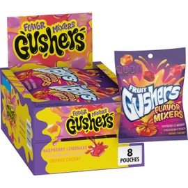 Gushers Flavor Mixers Fruit Flavored Snacks 8 Count
