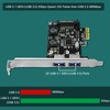 LinksTek Tarjeta de expansión PCIE USB 3.0 (USB 3.1 GEN1)