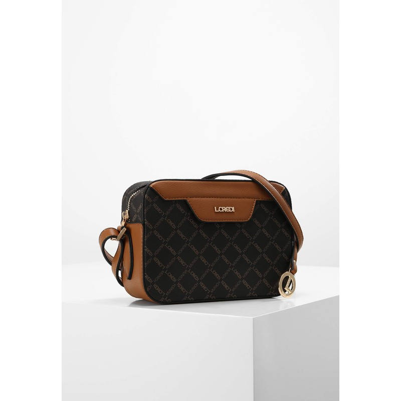 L.CREDI Filiberta Handbag, brown