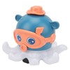 Baby Floating Ball Toy Electric Octopus Bath Toy Music Light